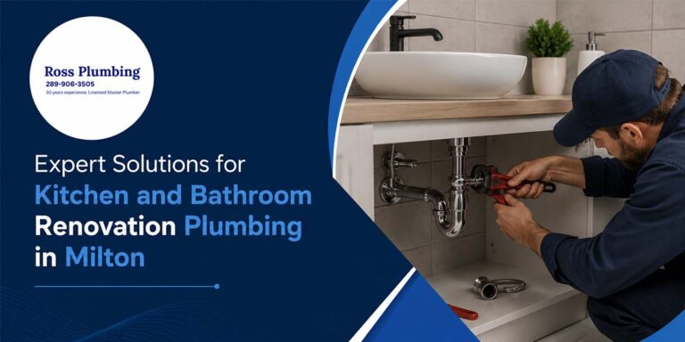 Expert Solutions for Kitchen and Bathroom Renovation Plumbing in Milton